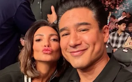 Mario Lopez and Wife Courtney Celebrate 13th Wedding Anniversary with Romantic PDA Photos: Still Crazy About You