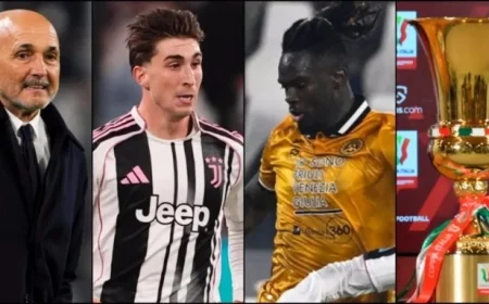 Juve vs Udinese Live: Coppa Italia Updates and Formations, Spalletti Strikes Again