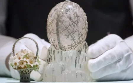 Crystal Fabergé Egg Breaks Record, Sells for $30.2 Million