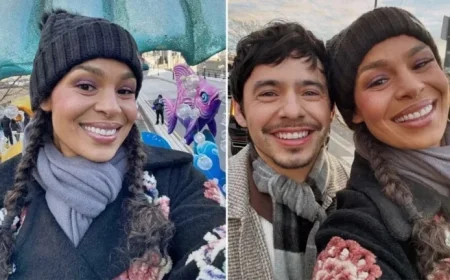 Jordin Sparks and David Archuleta Spread Holiday Cheer at Philadelphia Parade