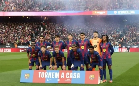 Barcelona’s Standings Ahead of Crucial Match Against Atlético Madrid