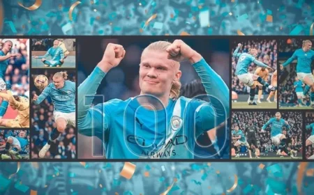 Erling Haaland Breaks Record for Fastest 100 Premier League Goals