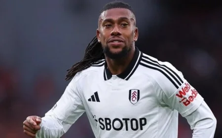 Iwobi Celebrates Victory: Fast Start Leads to Triumph Over Tottenham in High-Stakes Derby