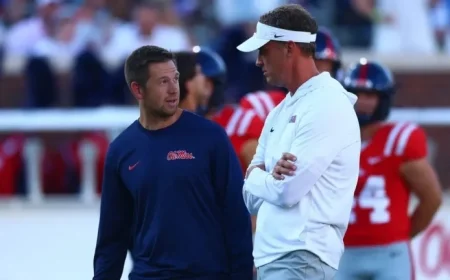 Lane Kiffin Appoints Charlie Weis Jr. as Ole Miss Offensive Coordinator in CFP