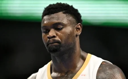 Zion Williamson to Miss Several Weeks Due to Right Adductor Injury