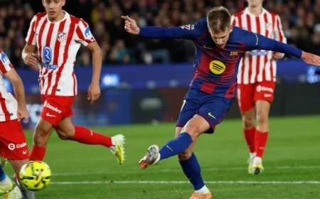Dani Olmo Scores, Suffers Injury Against Atlético Madrid in LaLiga Match