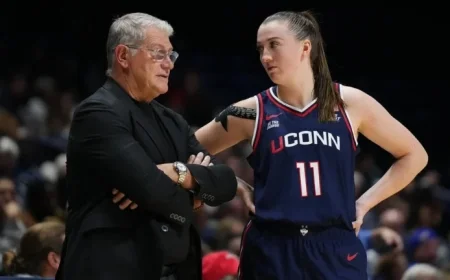 Top-Ranked UConn Heads to South Florida on Tuesday