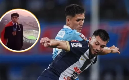 Young Commentator Joins Alianza Lima vs. Sporting Cristal After Libertadores Final Narration