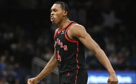 Scottie Barnes Wins Eastern Conference Defensive Player of the Month Award