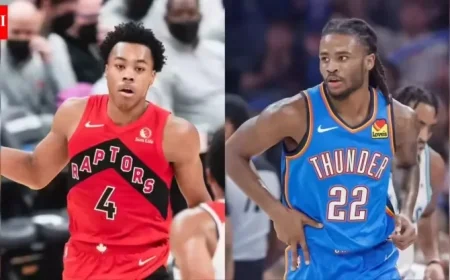 Raptors’ Barnes and Thunder’s Wallace Quietly Ascend in NBA Rankings