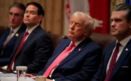 Trump Claims Sharpness, Dozes Off Again During Hour-Long Appearance