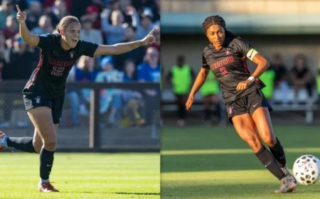 Aikey and Evans Reach Hermann Trophy Semifinals
