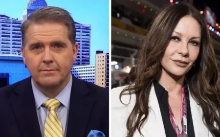 CNN Anchor Apologizes to Catherine Zeta-Jones for On-Air Son Humiliation