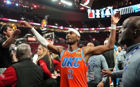 Shai Gilgeous-Alexander Equals Wilt Chamberlain in Historic Year – The Athletic