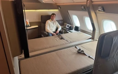 Luxurious 14-Hour Singapore Airlines A380 Suites Flight: A Journey in Comfort
