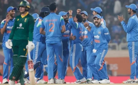 India Faces 20th Consecutive ODI Toss Defeat as South Africa Chooses to Field