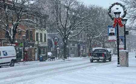 Snow Blankets the Region: Stunning Photos Captured