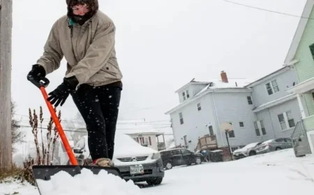 Maine Covered in Season’s First Major Snowfall