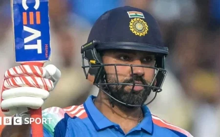 Rohit Sharma Sets New ODI Sixes Record in Indias Series-Opening Victory Over South Africa