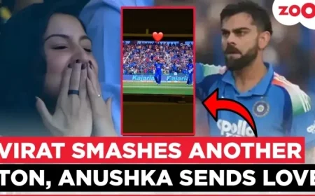 Anushka Sharma’s Heartfelt Response to Virat Kohli’s Brilliant Second Century Against South Africa
