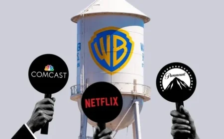 Paramount Boosts Bid for Warner; Comcast Eyes NBCUniversal Merger