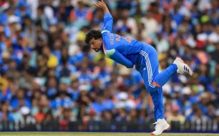 Kuldeep Yadav Halts Dewald Brevis’s Onslaught in IND vs SA 2025 ODI