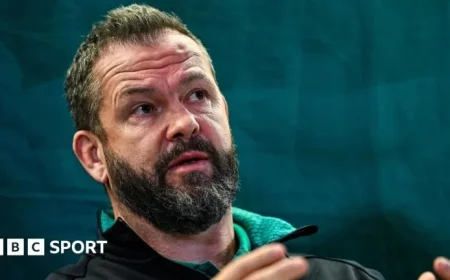 Andy Farrell Emphasizes Self-Focus as Ireland Faces Challenging Rugby World Cup 2027 Draw