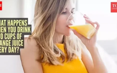 Discover the Effects of Drinking Two Cups of Orange Juice Daily