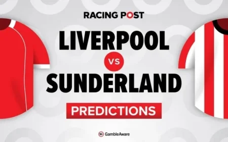 Liverpool vs Sunderland Predictions Team Updates Betting Tips Odds and Bet Builder Guide