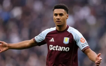 Aston Villa Announces Starting Lineup Against Brighton Featuring Decisions on Watkins and Tielemans