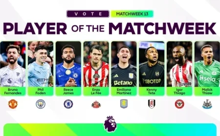 Top Performer of Matchweek 13: Who Stood Out?