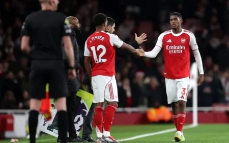Arsenal’s Defense Hit as Cristhian Mosquera Suffers Injury