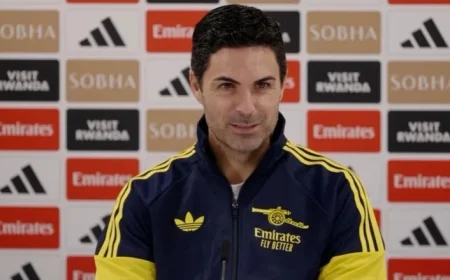 Arteta Provides Key Fitness Updates on Havertz, Saliba, and Trossard Before Brentford Match