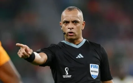 Wilton Pereira Sampaio to Referee Juventude vs Santos Match