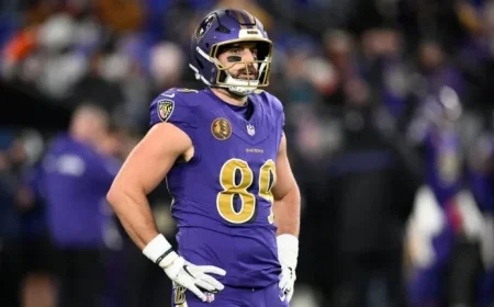 Ravens TE Mark Andrews Secures $39.3 Million Three-Year Extension Deal