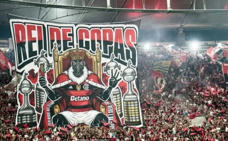 Rei de Copas: Discover Flamengo Fans’ Stunning Mosaic at Maracanã Stadium