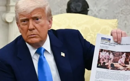 Donald Trump Criticizes South Africa as Unworthy of Organization Membership