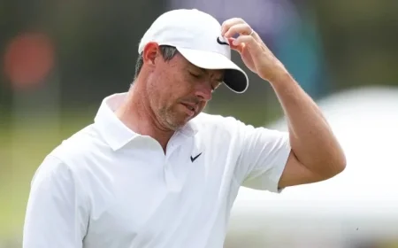 Rory McIlroy’s Roller Coaster Start at Australian Open while Ryan Fox Leads in Windy Royal Melbourne