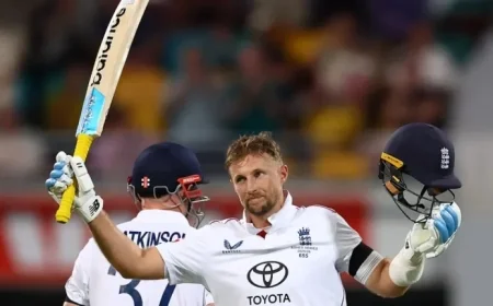 Joe Root’s Century in Australia Boosts England’s Advantage as Mitchell Starc Surpasses Wasim Akram