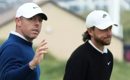 Rory McIlroy Scottie Scheffler Tommy Fleetwood and Ben Griffin Nominated for 2025 PGA Tour Player of the Year Award