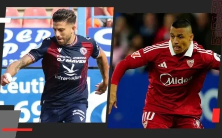 Sevilla Travels to Extremadura for Copa del Rey Second Round Clash