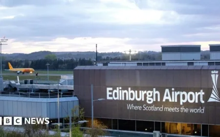 Edinburgh Airport Halts All Flights Due to Air Traffic Control IT Glitch