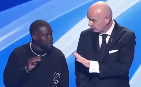Gianni Infantino Steps In as Kevin Hart Nearly Reveals World Cup 2026 Secret