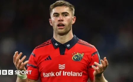 Ireland’s Jack Crowley Ruled Out of Champions Cup Clash Against Bath