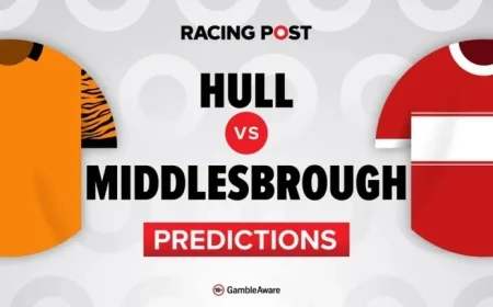 Hull City vs Middlesbrough: Expert Predictions, Team News, Betting Tips, Odds, and Bet Builder Guide