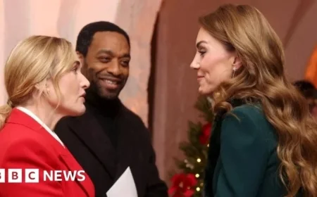 Catherine Teams Up with Celebrities and Charity Heroes for Inspiring Christmas Carol Concert