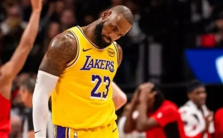 LeBron James Faces Lakers Injury Setback Following End of Historic Streak