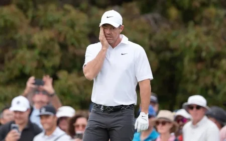 Rory McIlroy Trails Australian Open Leaders by Nine Strokes After Bizarre Melbourne Banana Peel Incident