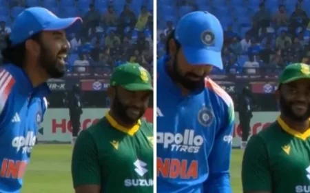 Big Laugh in Vizag as KL Rahul Triumphantly Celebrates India’s End to Toss Drought