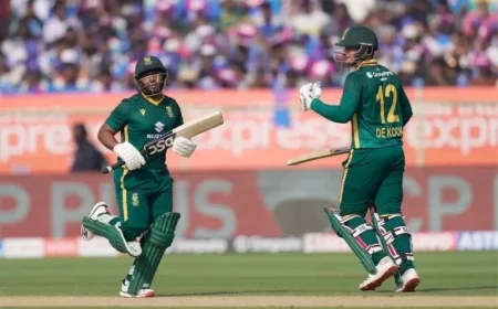 Temba Bavuma and Quinton de Kock Achieve Record-Setting Century ODI Partnerships for South Africa’s Elite